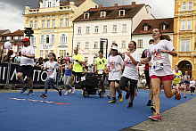 půl maraton České Budějovice - DM rodinný běh 2016