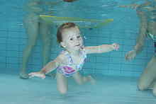 Plavání v malém klatovském bazénu jaro 2013