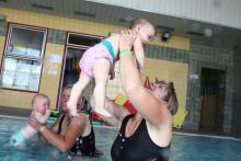 Swimming pool in a small Klatovy Summer 2017